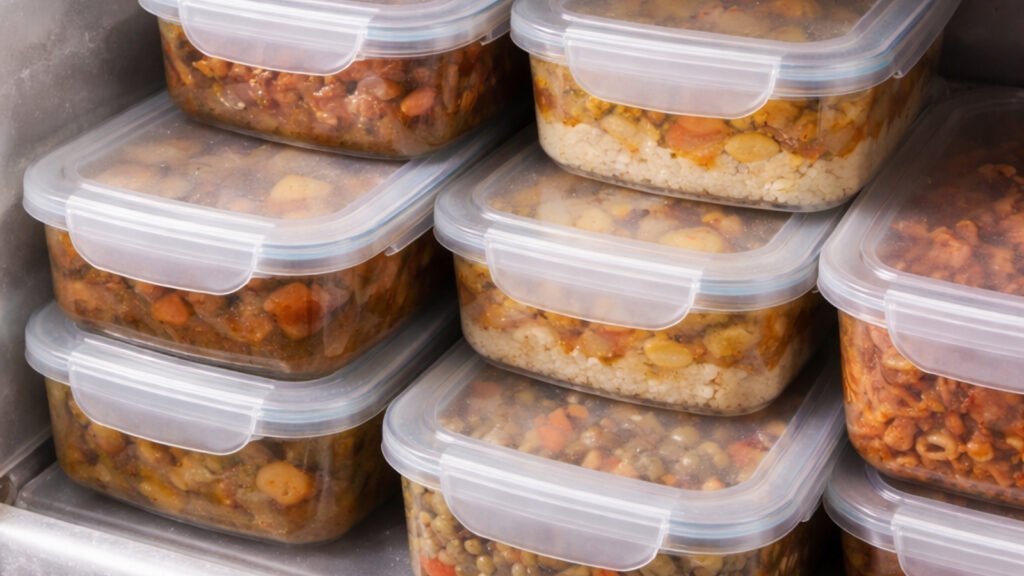 Single portion freezer meals for one person
