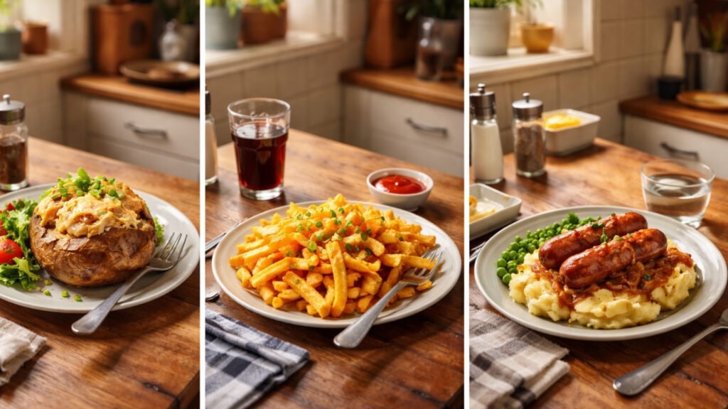 simple meals using flexible ingredients for one person