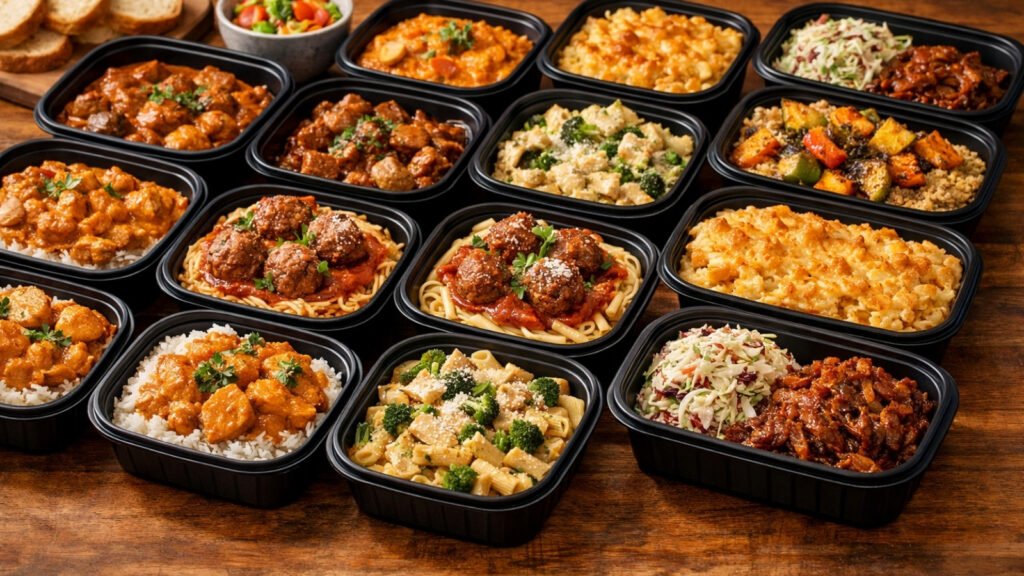 simple batch cooked meals for one person