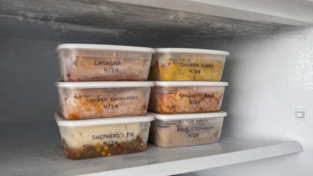 portioning meals for one person freezer meal prep