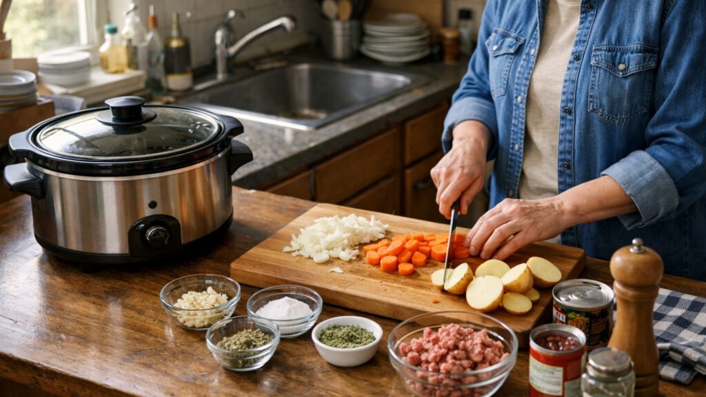 using a slow cooker for one person easy meal prep at home