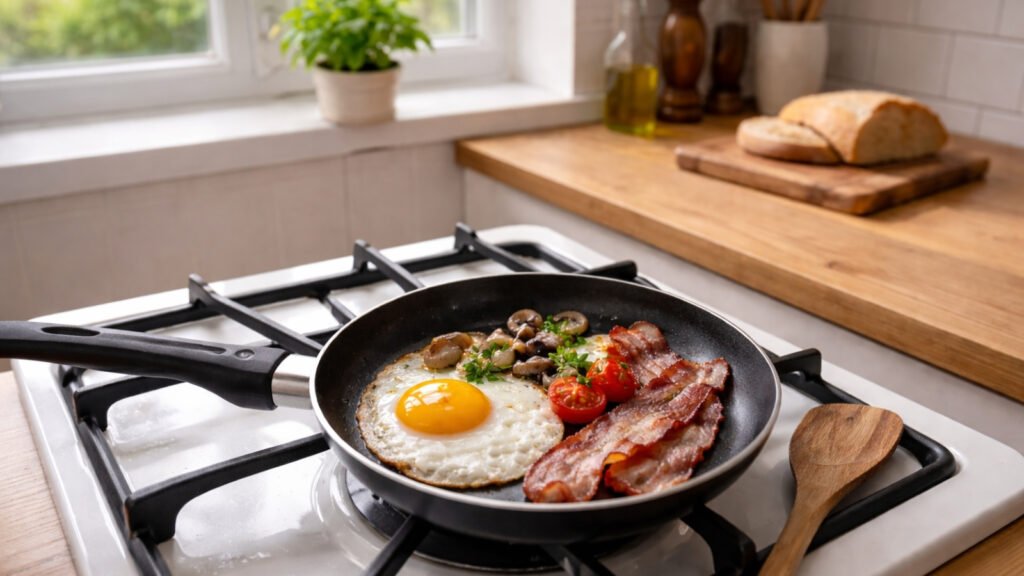 best frying pan for one person UK small kitchen cooking