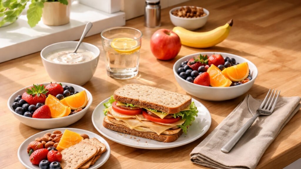 no cook meals for one person UK simple easy meal ideas