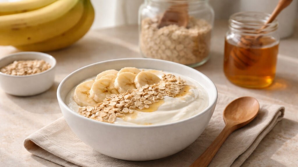 no cook yogurt meal for one person quick breakfast
