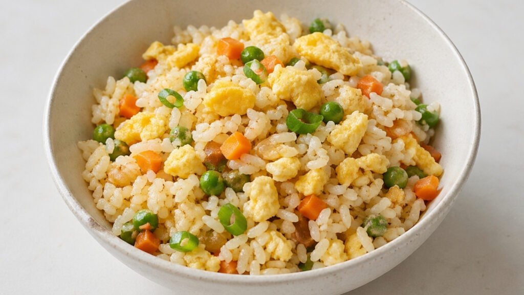 cheap rice meal for one person UK budget food