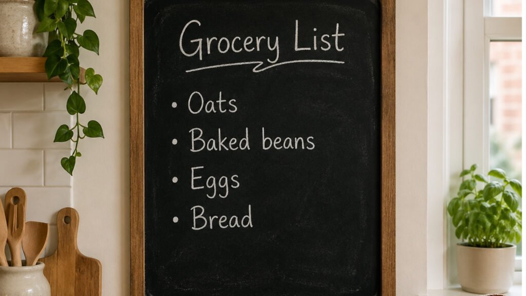 what can you buy for £5 UK minimal food
