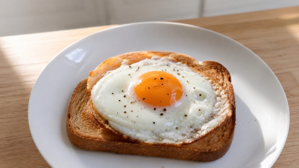 cheap egg meal for one person UK easy cooking