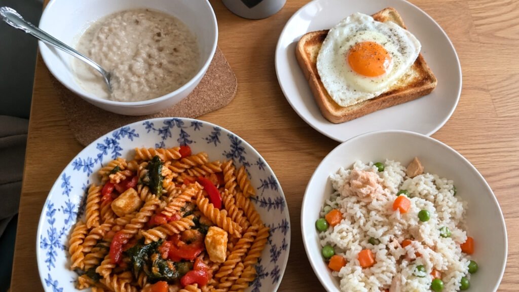 cheap meals for one person UK simple budget meal ideas