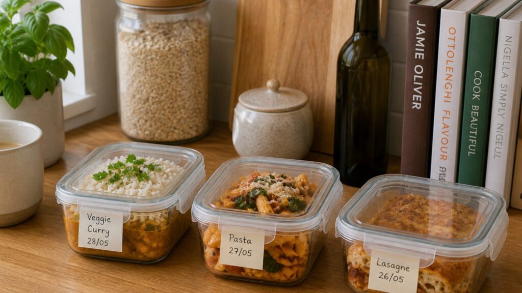 leftovers for one person UK meal prep simple food storage