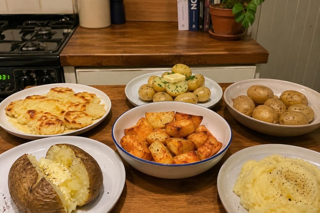 cheap potato meals for one person UK easy meal ideas
